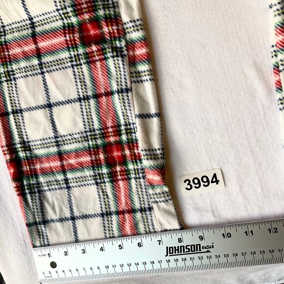 Wondershop Women Sleepwear Pants size XL White Orange Soft Fleece Elastic Waist - Picture 5 of 9